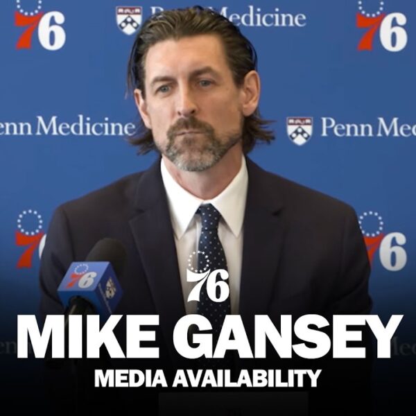 Philadelphia 76ers Draft Night Media Availability Mike Gansey 06.23.26