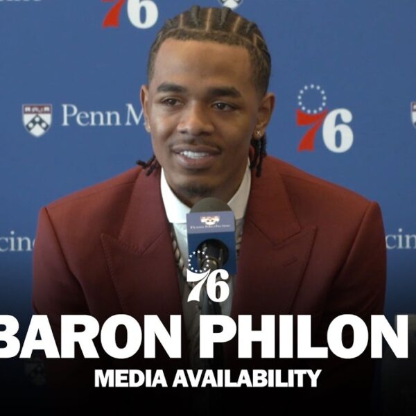 Philadelphia 76ers Introductory Media Availability Labaron Philon Jr. 06.25.26