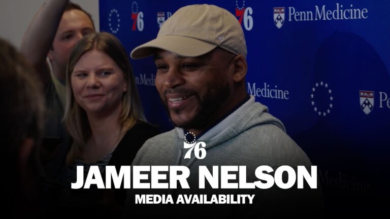 Philadelphia 76ers Media Availability Jameer Nelson 06.08.26