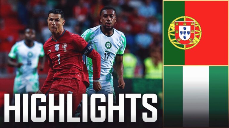 Portugal vs Nigeria Highlights International Friendly