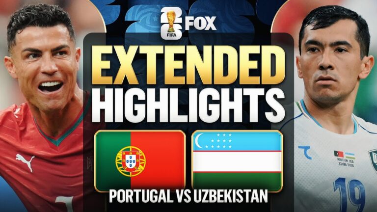 Portugal vs Uzbekistan Extended Highlights 2026 FIFA World Cup