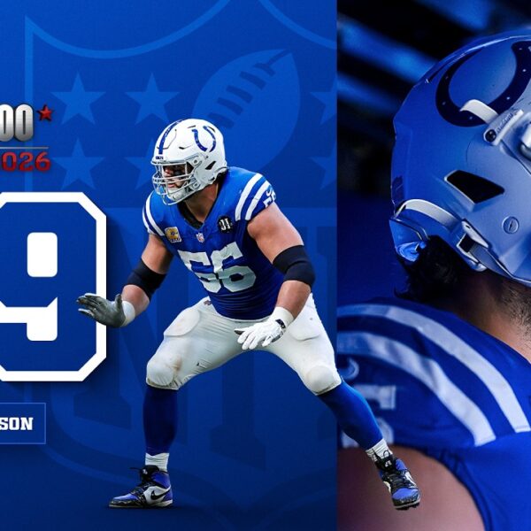 Quenton Nelson again named among NFL’s Top 100 players