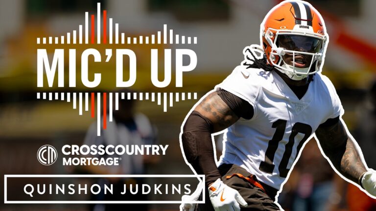 Quinshon Judkins Mic’d Up: OTA Practice