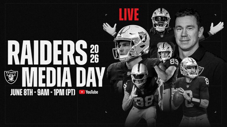 Raiders 2026 Media Day Live