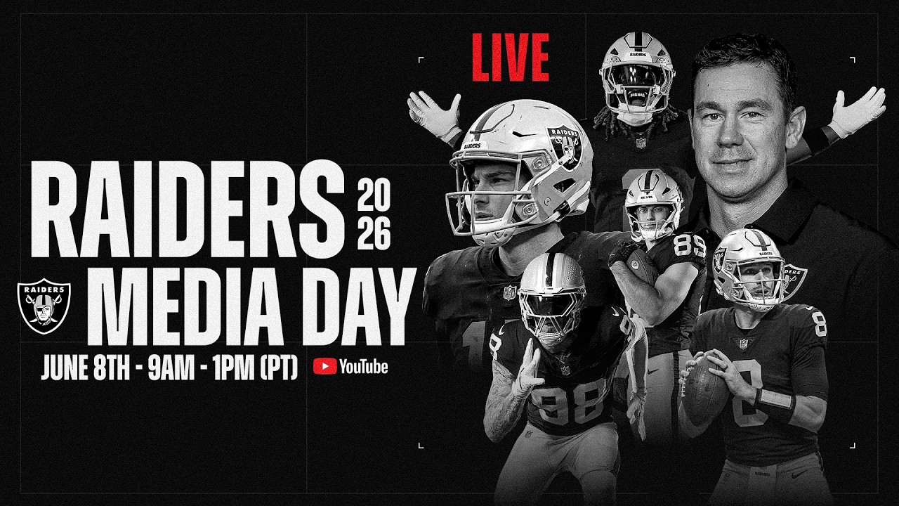 Raiders 2026 Media Day Live