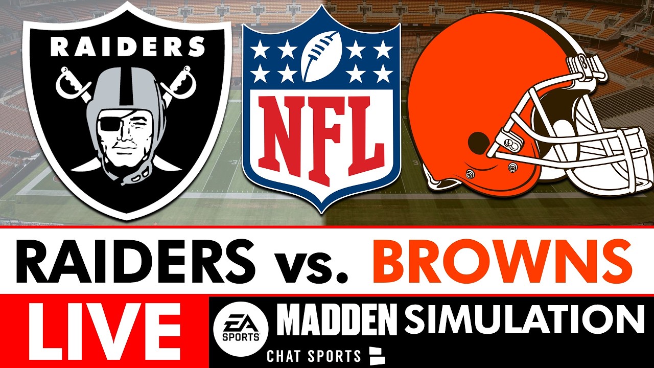 Raiders vs. Browns LIVE NFL Madden Simulation Before USA vs. Türkiye 2026 FIFA World Cup