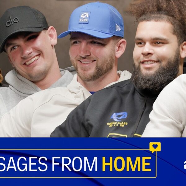Rams Rookies Get Emotional Watching Videos From Their Families Messages From Home Zillow