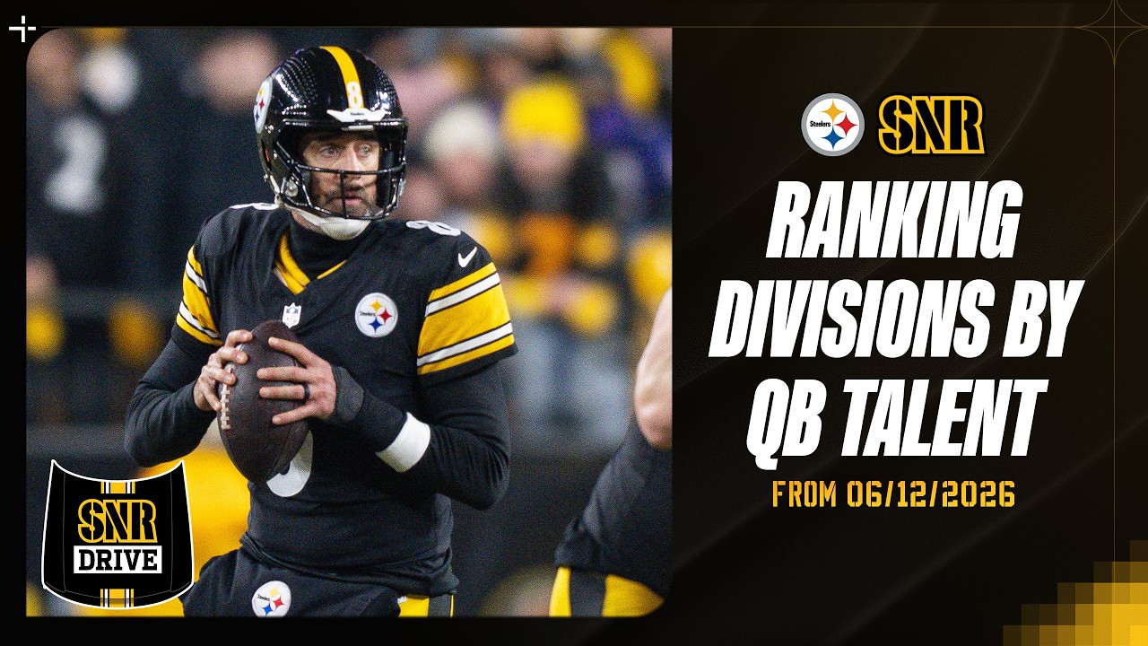 Ranking Divisions by QB Talent SNR Drive Pittsburgh Steelers