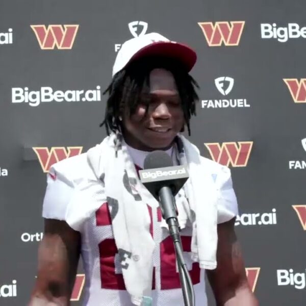RB Jacory Croskey-Merritt Speaks To The Media After Today’s Minicamp Practice