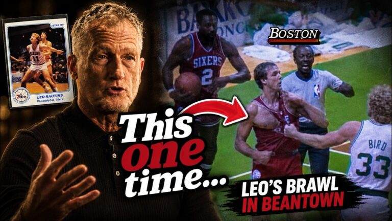 Retired NBA player Leo Rautins First NBA Preseason Game Turned Into a BRAWL This one time