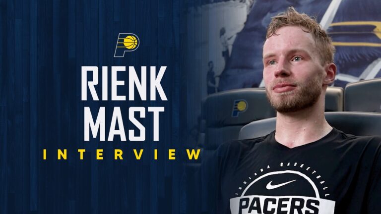 Rienk Mast 1-on-1 Interview Indiana Pacers Prospect Workouts