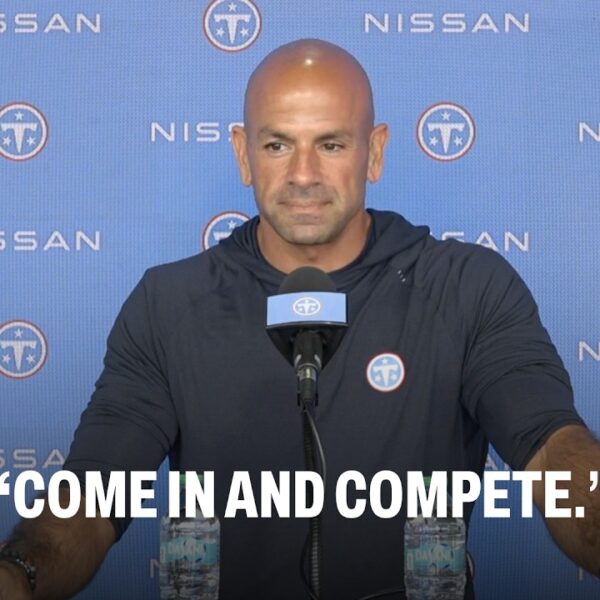 Robert Saleh on Cam Ward, Titans Defense and Preparing for Training Camp
