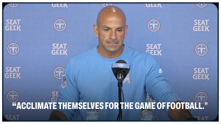 Robert Saleh on Titans Minicamp, D-Line Rotation and the Next 40 Days
