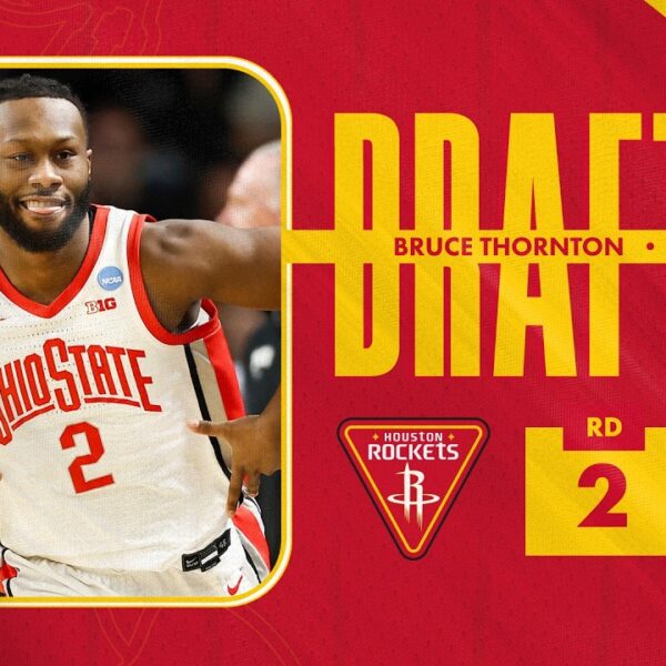 Rockets Draft Bruce Thornton Media Availability 06.24.2026