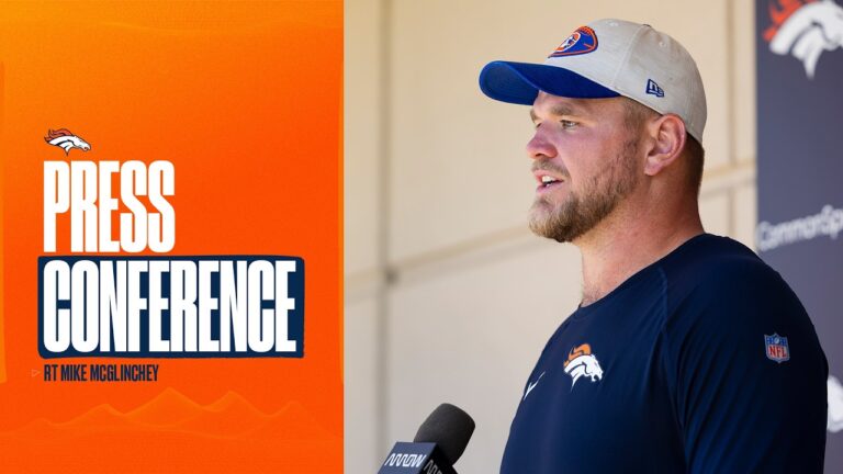 RT Mike McGlinchey on Broncos’ offseason program: ‘It was a great couple of weeks of work’