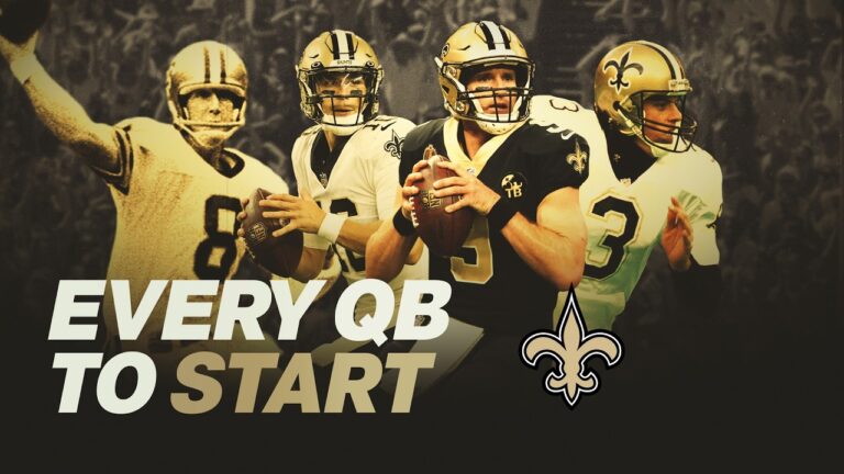 Saints FULL QB History Since 1970!