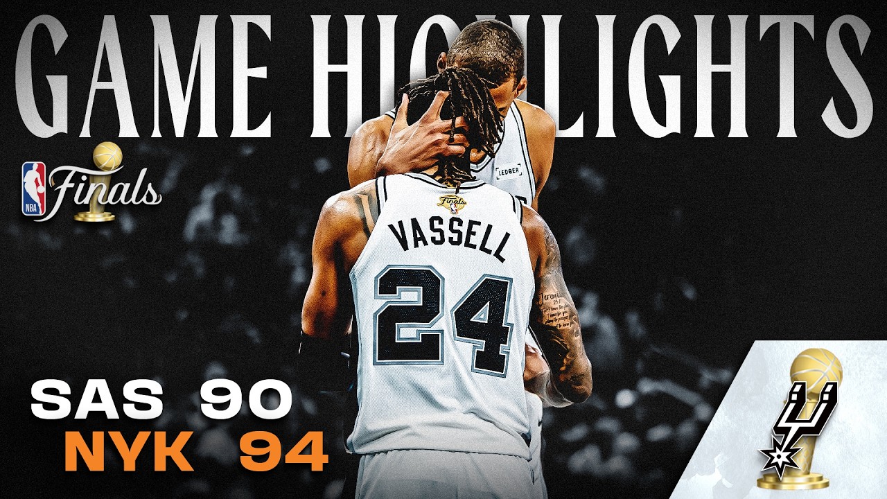San Antonio Spurs vs New York Knicks, Game 5 – FULL GAME HIGHLIGHTS