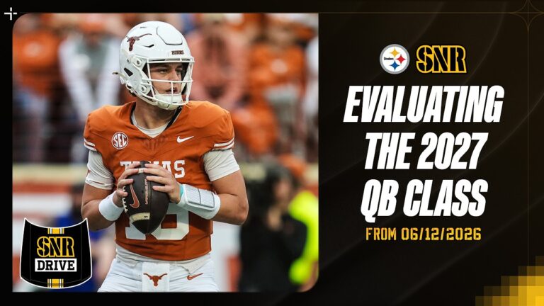 Scouting the Next Generation of QBs SNR Drive Pittsburgh Steelers