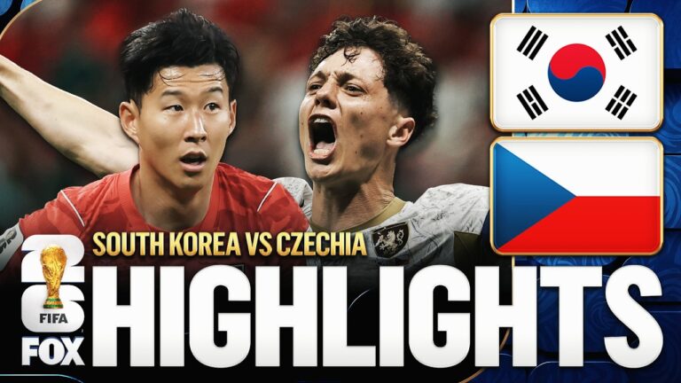 South Korea vs Czechia Highlights 2026 FIFA World Cup