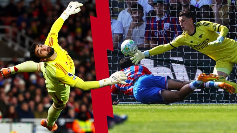 SPECTACULAR GOALKEEPER SAVES David Raya & Kepa Arrizabalaga Arsenal