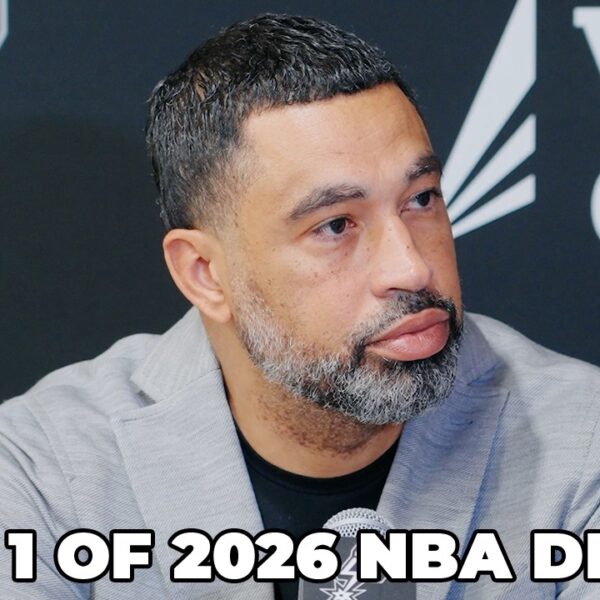 Spurs General Manager Brian Wright on Spurs Strategy On Day 1 of the 2026 NBA Draft