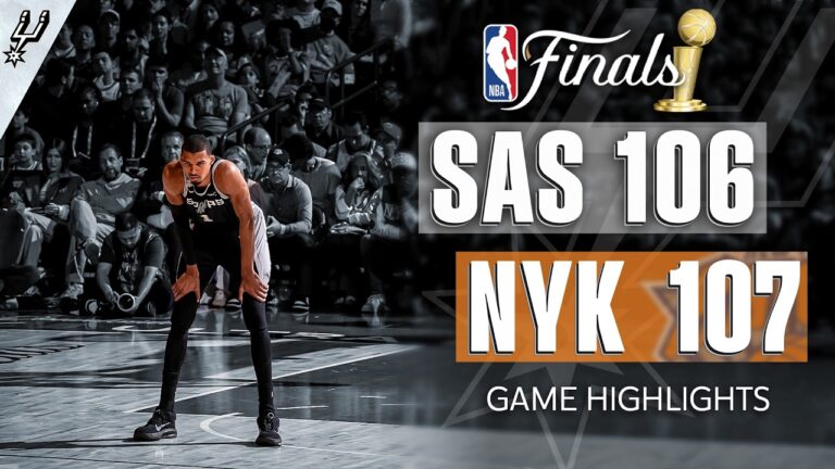 Spurs Set Record for Most 3PM in a Half in Game 4 of NBA Finals – FULL GAME HIGHLIGHTS