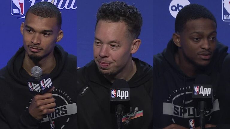 Spurs Talk About What It Will Take to Win Game 2 of the NBA Finals June 4, 2026