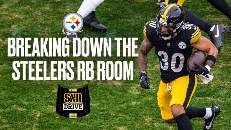 Steelers Running Back Room Deep Dive SNR Drive Pittsburgh Steelers
