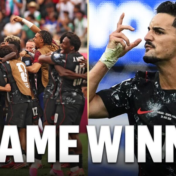 Stephen Eustáquio Scores GAME-WINNING Goal in Stoppage Time to ADVANCE Canada to Round of 16