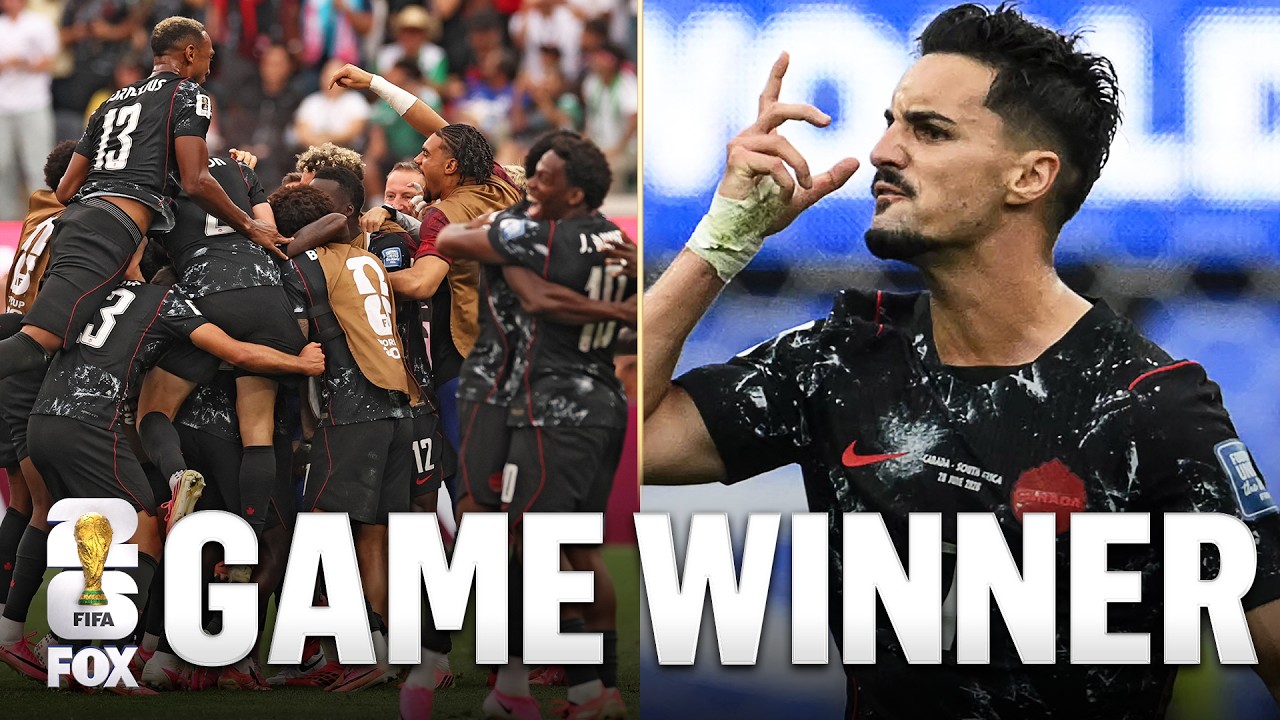 Stephen Eustáquio Scores GAME-WINNING Goal in Stoppage Time to ADVANCE Canada to Round of 16