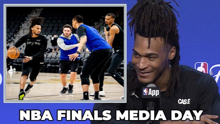 Stephon Castle on the Physicality of the NBA Playoffs