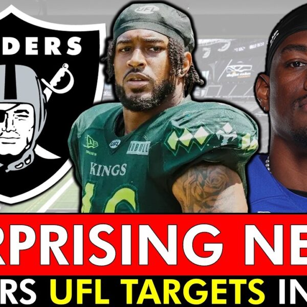 SURPRISING NFL News The Raiders Could Follow In 2026 Raiders UFL Targets