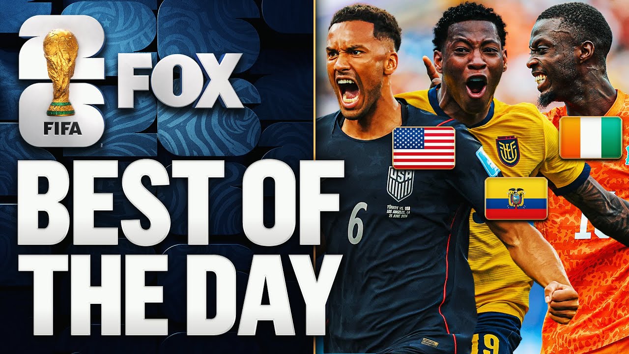 Sweden, Ecuador Late DRAMA & Türkiye Stuns USA Matchday 15 2026 FIFA World Cup Best Moments