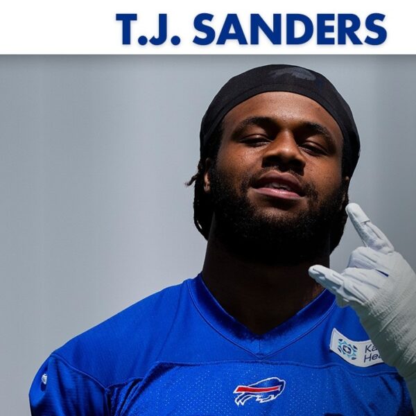 T.J. Sanders On Team’s Work During Minicamp Buffalo Bills