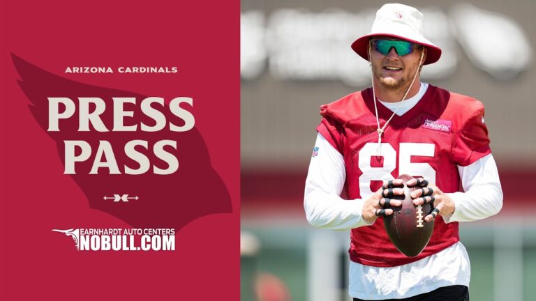 TE Trey McBride MiniCamp Press Conference Arizona Cardinals 2026