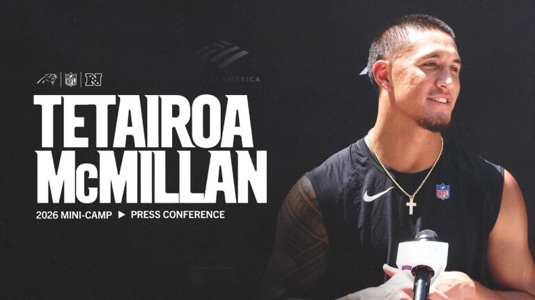 Tetairoa McMillan: There’s more ahead of us