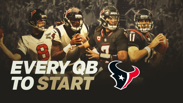 Texans FULL QB History Since 2002!