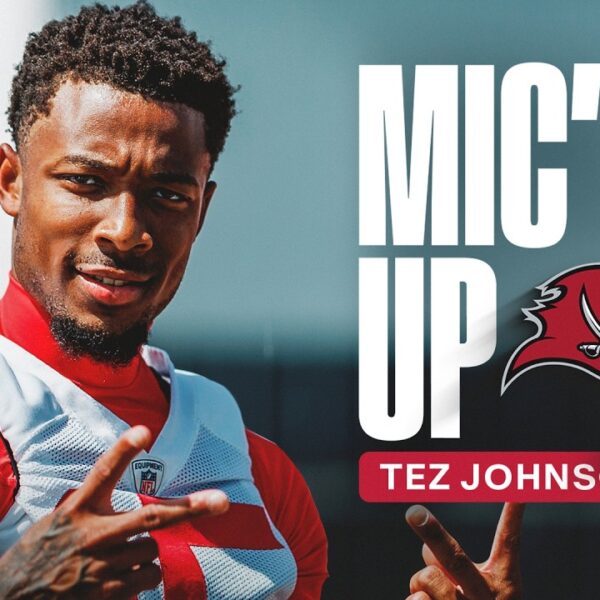Tez Johnson Mic’d Up at 2026 Minicamp Tampa Bay Buccaneers