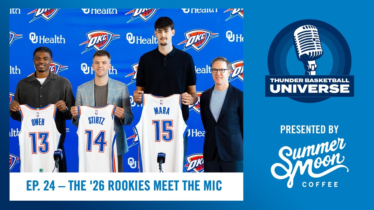 The ’26 Rookies Meet the Mic TBU Podcast Presented by Summer Moon OKC Season 7 Ep. 24