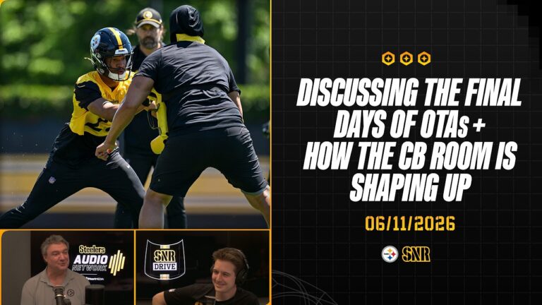 The Finals Days Of OTAs How The CB Room Is Shaping Up SNR Drive (June.11) Pittsburgh Steelers