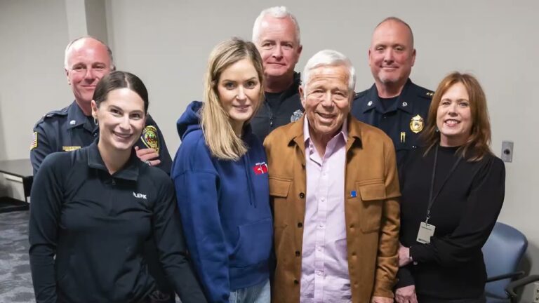 The Kraft Family and Wrentham PD Step In To Help An Abandoned Dog and Puppies In Need