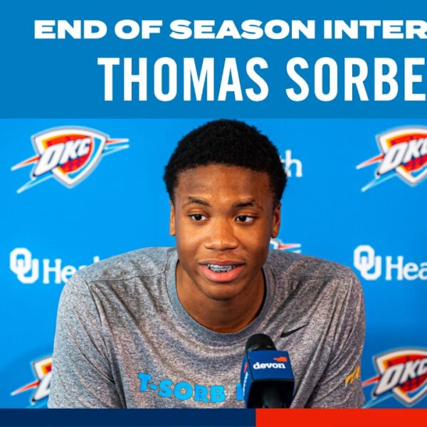 Thomas Sorber 2025-26 End-of-Season Interviews OKC Thunder