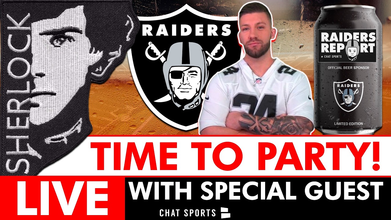 TIME TO PARTY! Raiders Report Friday Happy Hour LIVE With A Special Guest!