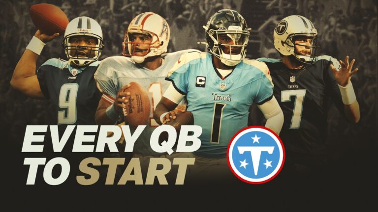 Titans FULL QB History Since 1970!