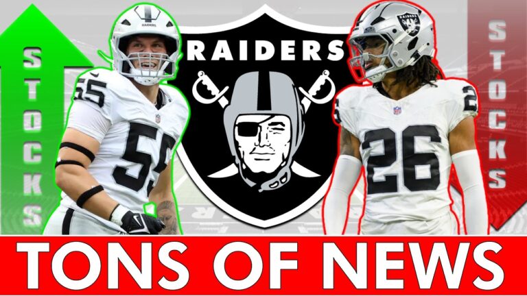 TONS Of Raiders News Thats Good & Bad