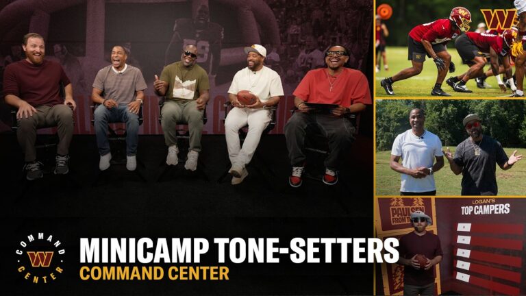 Training Camp Competitors, Minicamp Stars & London Fletcher on Sonny Styles Command Center NFL