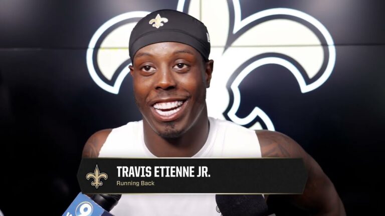 Travis Etienne Jr. on his return to Louisiana New Orleans Saints