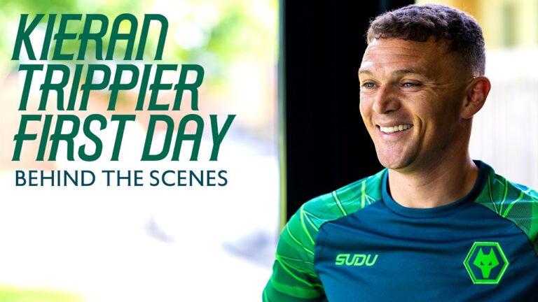 Trippier signs for Wolves! Behind the scenes on signing day