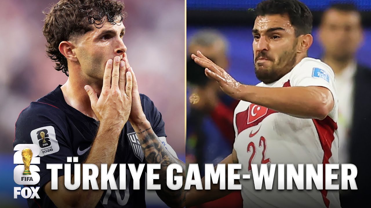 Türkiye’s Kaan Ayhan scores stoppage-time goal to defeat United States 2026 FIFA World Cup