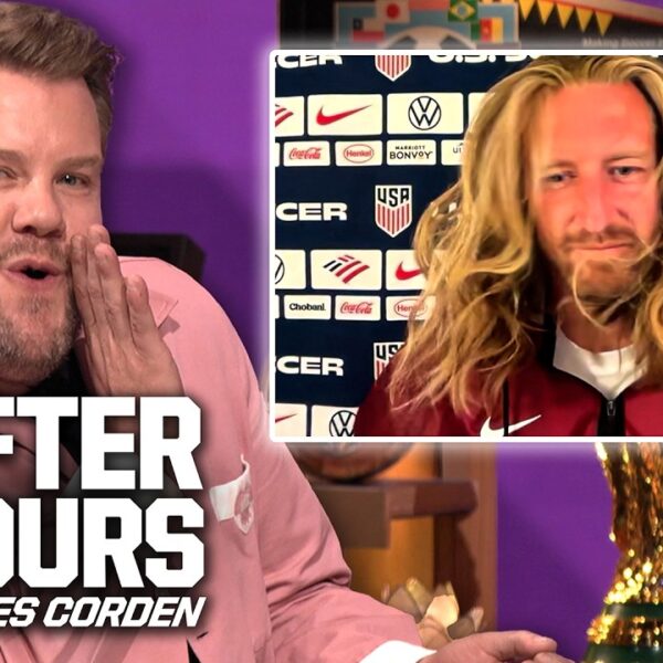 United States’ Tim Ream Poses for James Corden & Give Insights into USA’s Mindset